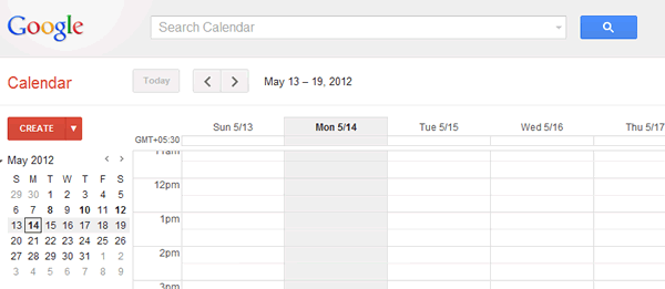 Google calendar