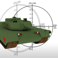 Deploy a Tank on a Mission in an Isometric War Zone