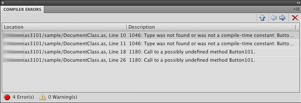 Compiler errors