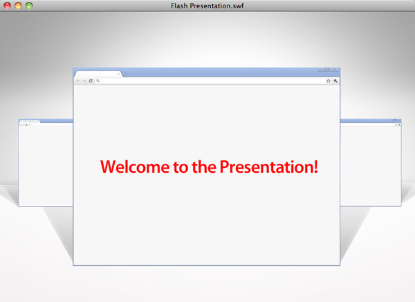flash presentation design