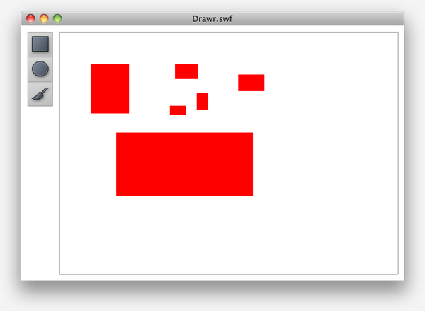 Rectangles in action Flash AS3 OOP tutorial
